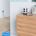 Tower Extension Lead 8 Socket +4 USB with Indicator & Surge Protection 5Mt Wire