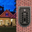 Outdoor Waterproof Key Safe Box – Secure Wall-Mounted 4-Digit Code Lock