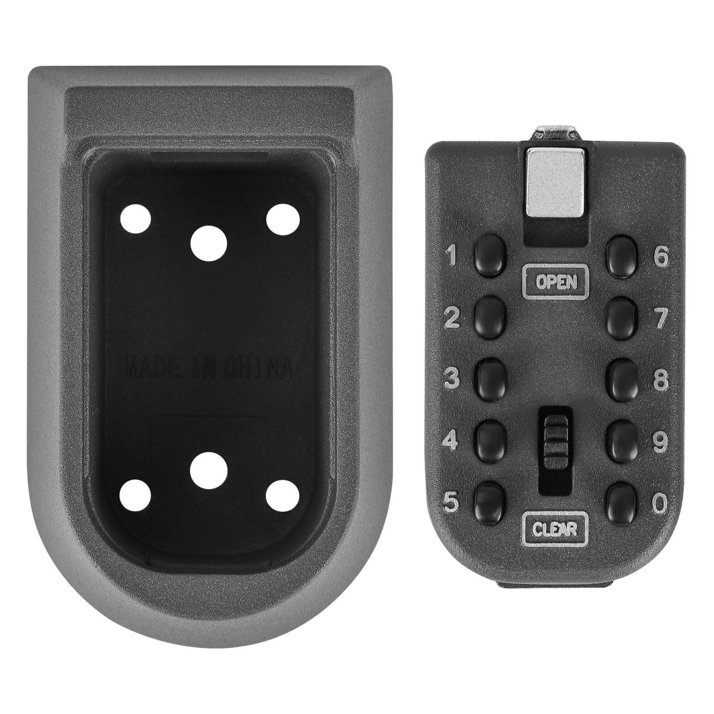 Outdoor Waterproof Key Safe Box – Secure Wall-Mounted 4-Digit Code Lock