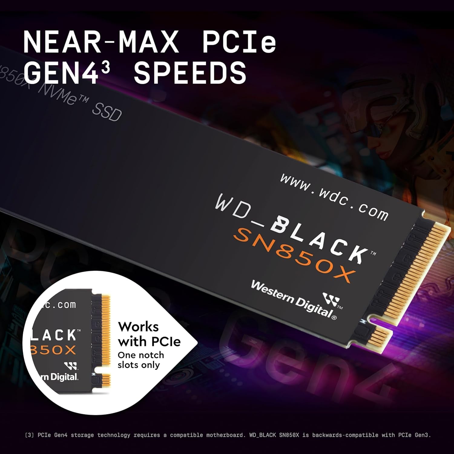 2TB SN850X Nvme Internal Gaming SSD Solid State Drive - Gen4 Pcie, M.2 2280, up to 7,300 Mb/S - WDS200T2X0E