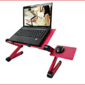 Bed Desk Lazy Aluminum Folding Small Table Cooling Laptop Desk Stand