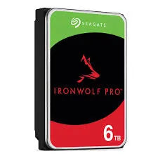6TB SEAGATE IRONWOLF PRO 3.5", 7200 RPM 256MB CACHE