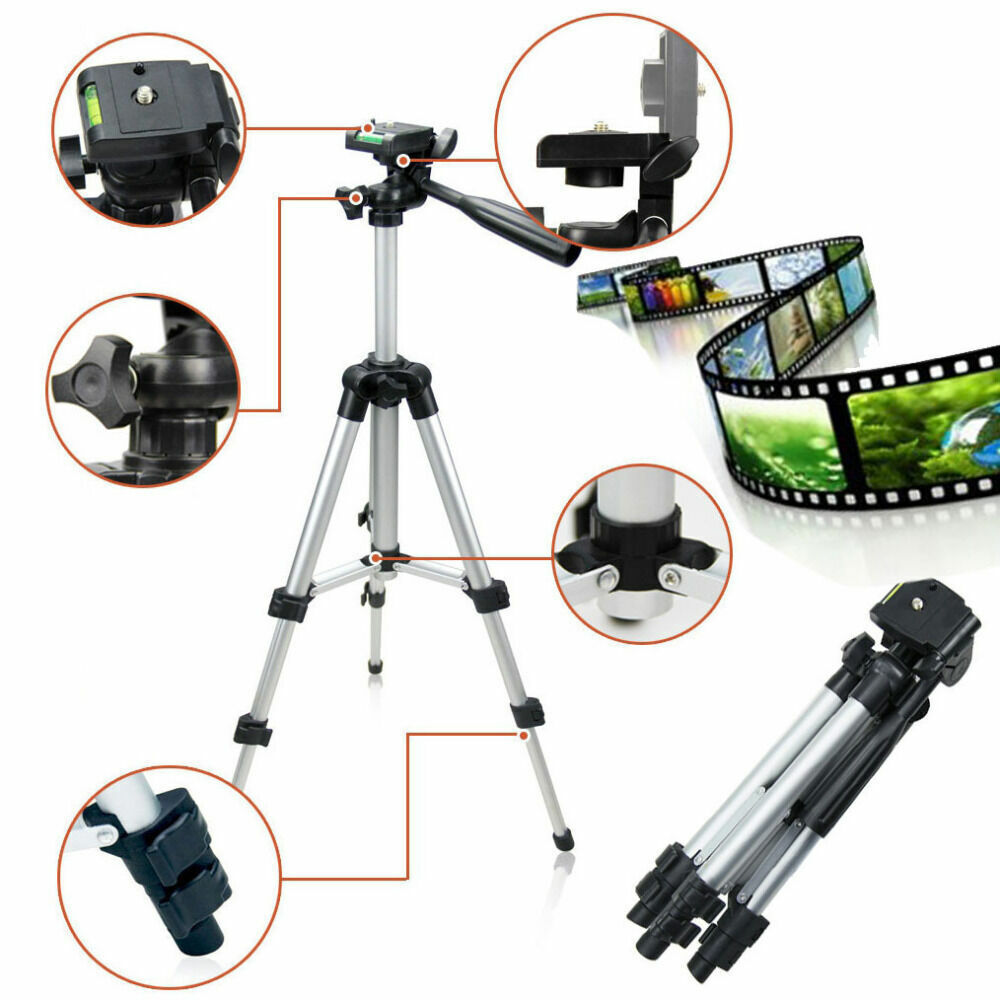 Professional Camera Tripod Stand – Portable & Versatile for Smartphones & Cameras