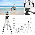 Professional Camera Tripod Stand – Portable & Versatile for Smartphones & Cameras