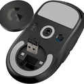 PRO X SUPERLIGHT Wireless Gaming Mouse, Ultra-Lightweight, HERO 25K Sensor, 25,600 DPI, 5 Programmable Buttons, Long Battery Life, Compatible with PC / Mac - Black