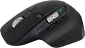 Logitech MX Master 3S Wireless Performance Mouse – 8K DPI, Ultra-Fast Scrolling, Quiet Clicks, USB-C, Bluetooth, Track on Glass – Graphite (Windows, macOS, Linux, Chrome OS)