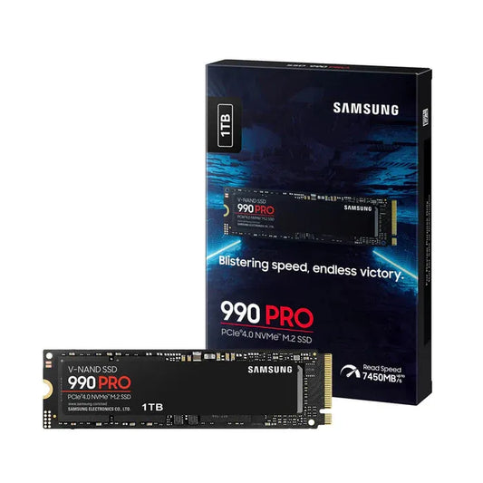 1TB SAMSUNG 990 EVO PLUS M.2, PCIe 4.0 & 5.0 NVMe (up to 7150MB/R, 6300MB/W)
